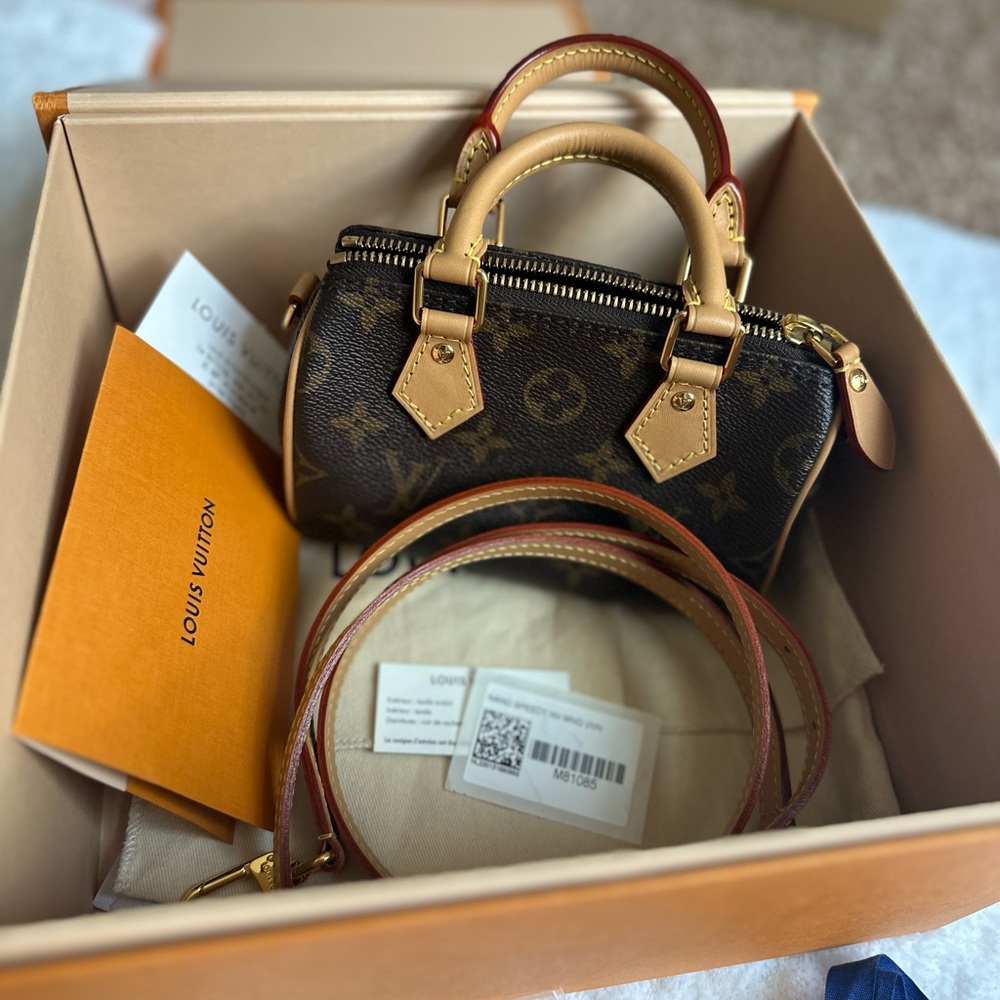 LV Nano speedy in Monogram